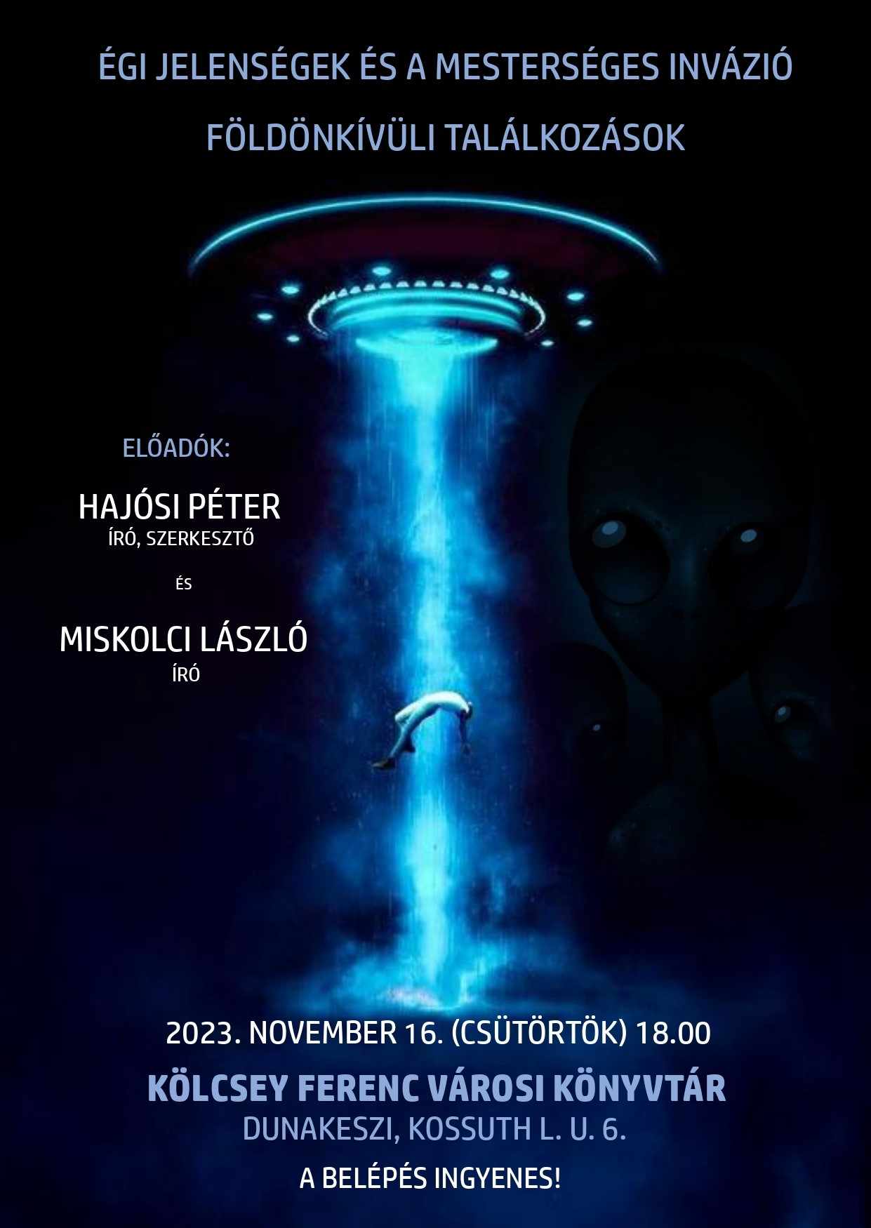 2023. november 16 – Hajósi Péter & Miskolci László előadásai